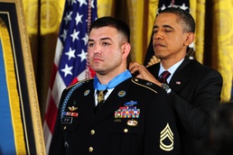 Obama Honors Army Sgt. 1st Class Leroy Arthur Petry with Medal of Honor