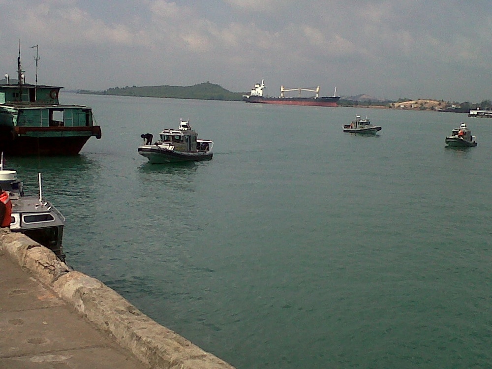Indonesian Police Patrol Craft Maintained for Anti-Narcotics Efforts