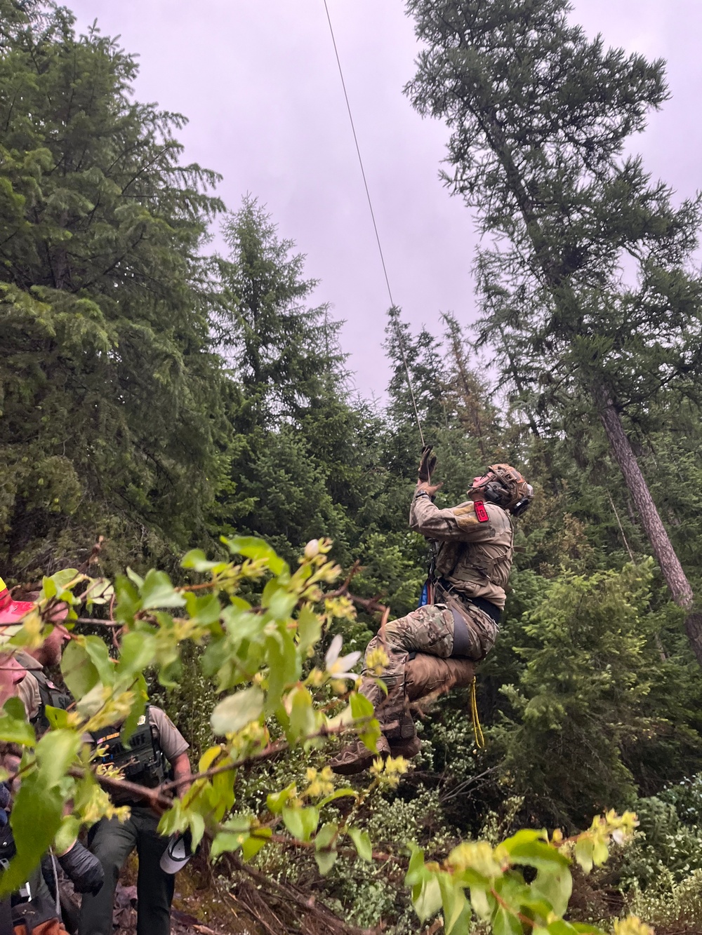 Angels in the Air: 36th Rescue Squadron Airmen Answer the Call in Cliffside Rescue