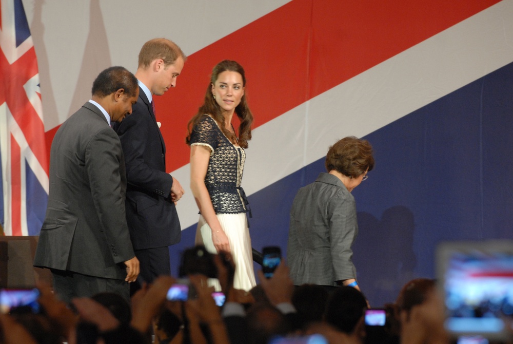 Royal Couple Supports Military Families at Hiring Fair