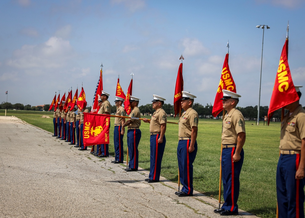 Recruiting Station San Antonio Change of Command Ceremony