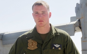 Marine Crew Chief Logs 250 Flight Hours Supporting Coalition Troops in Afghanistan