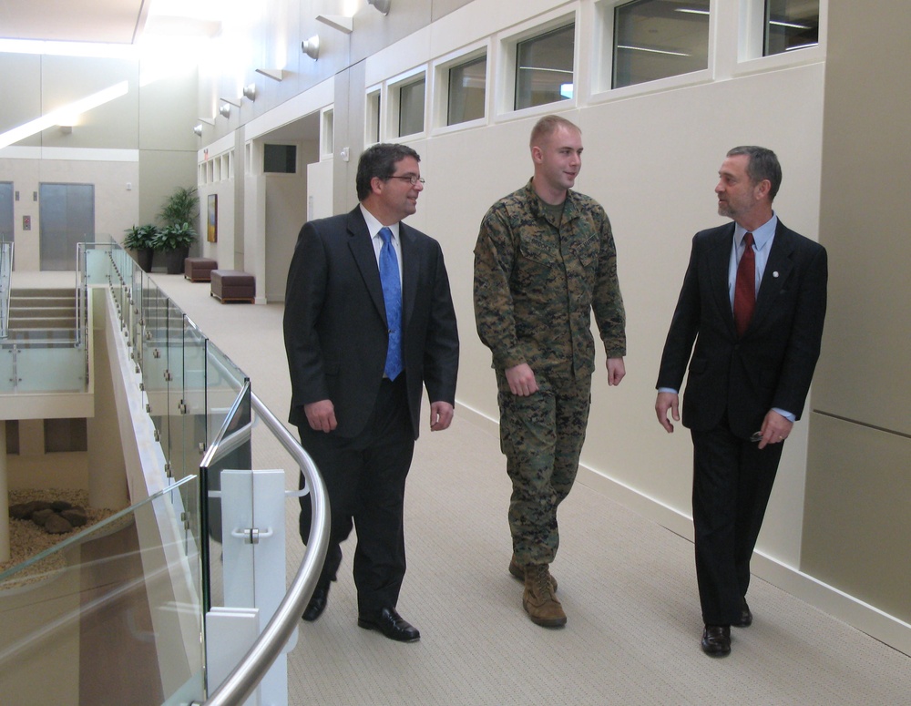 Marine Corps Sgt. Discusses Comprehensive Treatment at National Intrepid Center