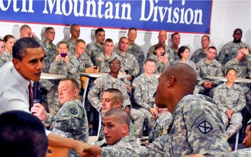 Obama Honors Troops at Fort Drum for Service in Afghanistan