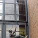 Defense Health Official Rappels Down Wall to Visit Medical Students