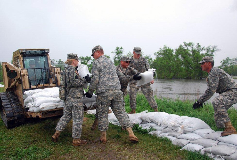 North Dakota National Guard Reinforces Levees Amid Heavy Rains