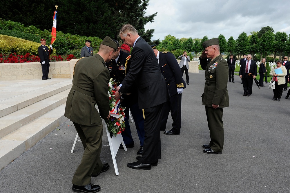 Deputy Defense Secretary Honors Fallen Soldiers at Aisne-Marne Cemetery in France