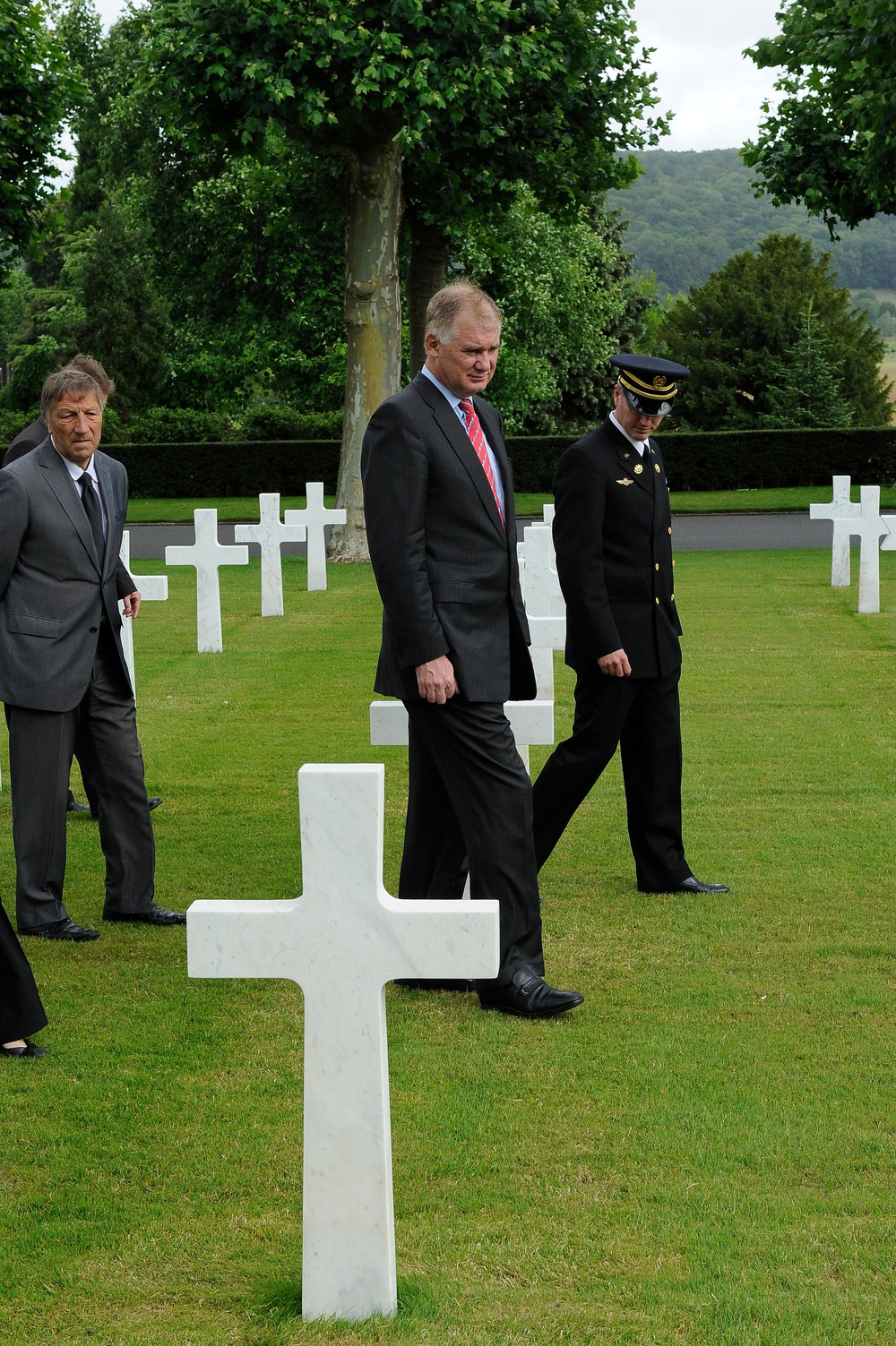 Deputy Defense Secretary Visits Aisne-Marne American Cemetery in France