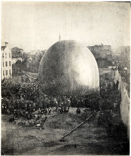 Thaddeus Lowe's Balloon 'Enterprise' Demonstrated to President Lincoln in 1861