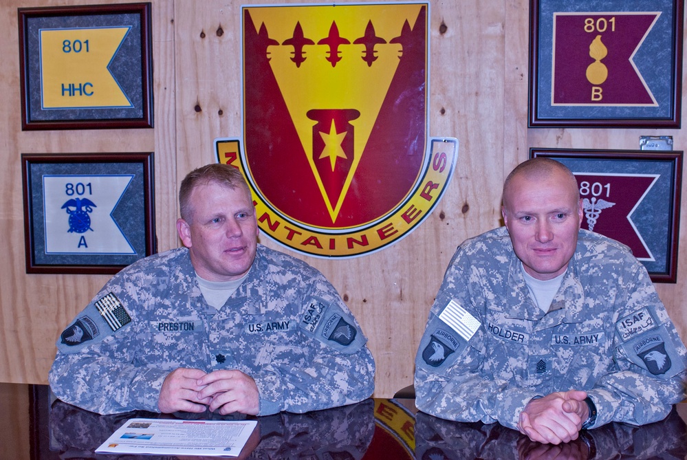 Army Leaders Oversee Operations at Forward Operating Base in Afghanistan