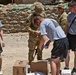 Troops at Forward Operating Base Receive Mail from Home
