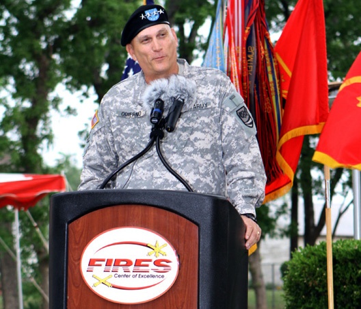 Army Gen. Odierno Discusses Past, Present and Future of Field Artillery Soldiers