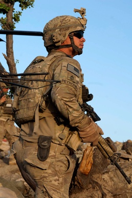 Sgt. 1st Class Adam Petrone Leads 101st Airborne Platoon in Fierce Firefight