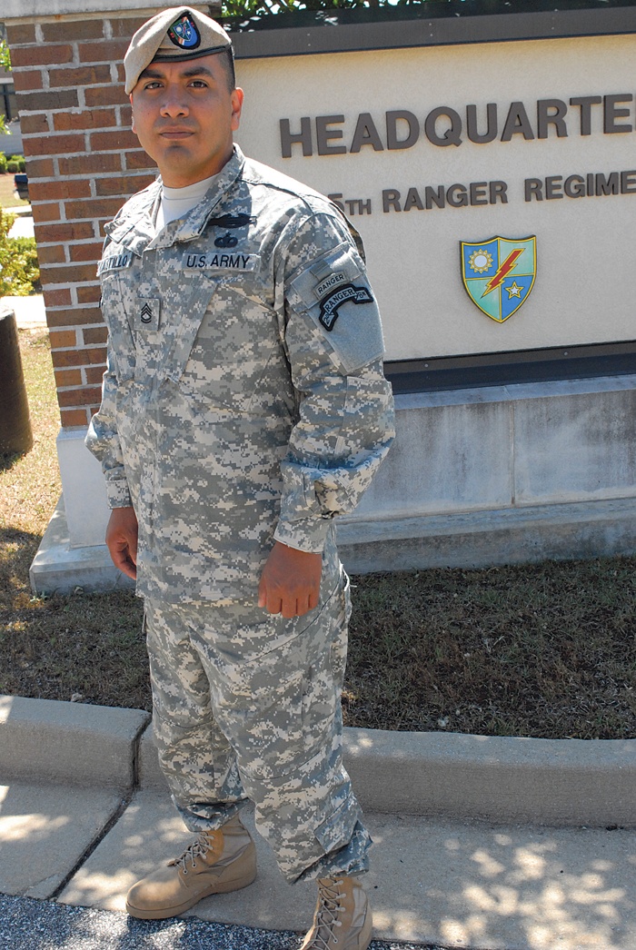 Wounded Warrior Sgt. 1st Class Ray Castillo Graduates from Leadership Course