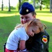 Air Force Major Drops Off Daughter at Child Development Center