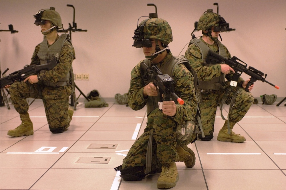 Marines Train in Immersive Future Environment