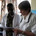 U.S. Army Colonel Confers with Malawi Counterpart During Humanitarian Outreach Clinic