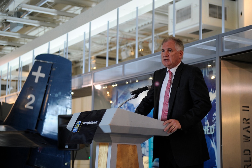 Deputy Defense Secretary Speaks at Aerospace Conference on USS Intrepid