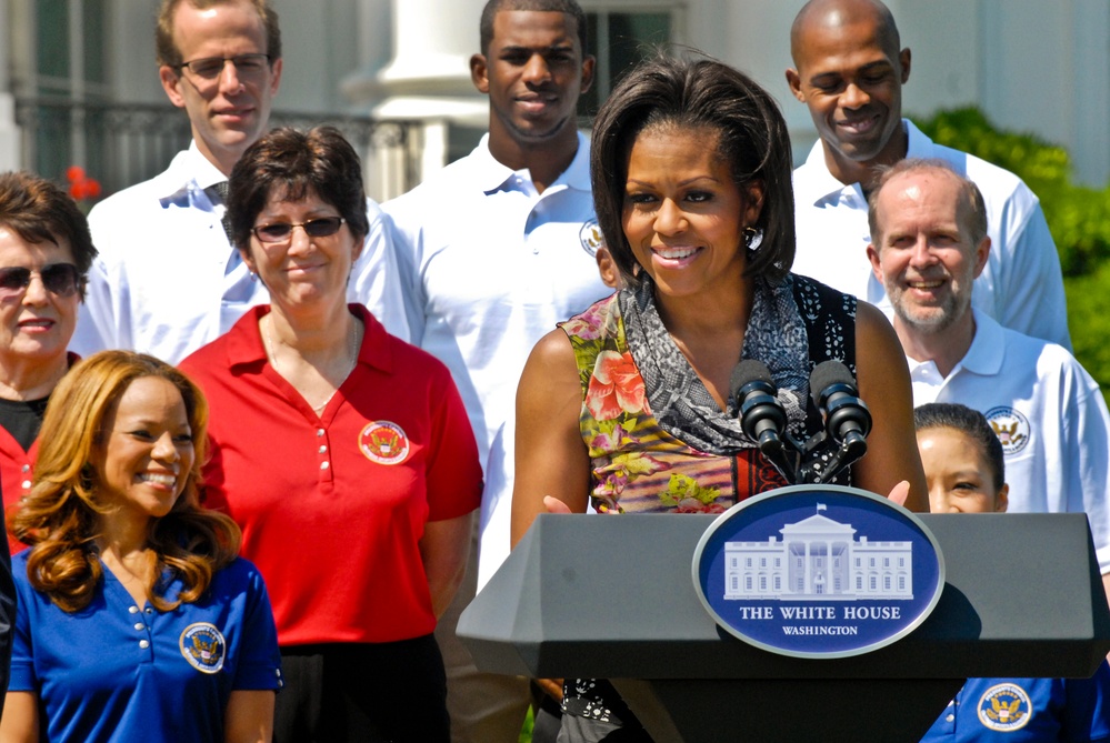 First Lady Launches Fitness Initiative for Military Families