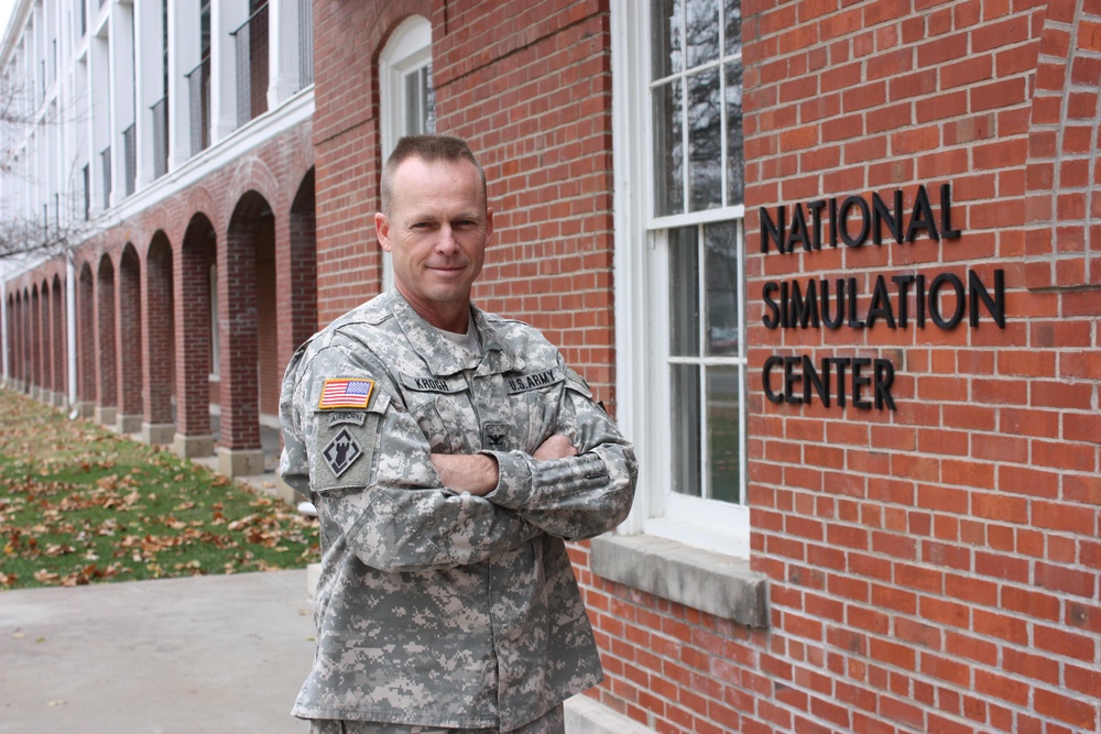 Army Colonel Leads National Simulation Center at Fort Leavenworth