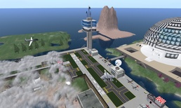 Air Force Maintains Virtual Island Oasis in Second Life