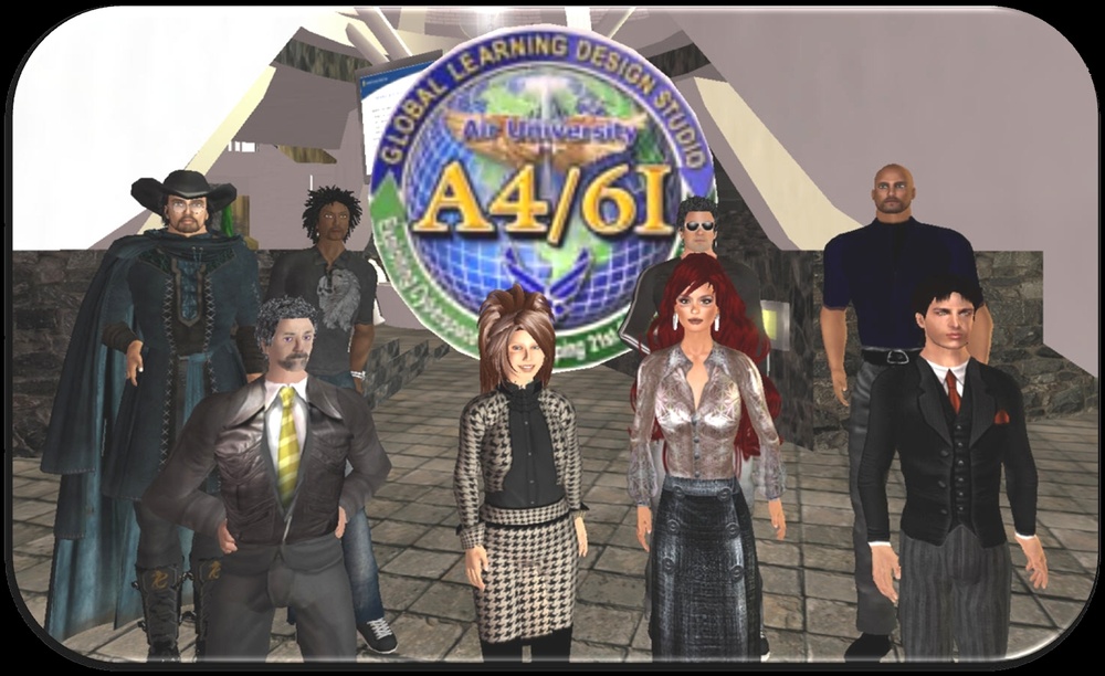 Air University's Virtual Learning Team Showcased in Second Life