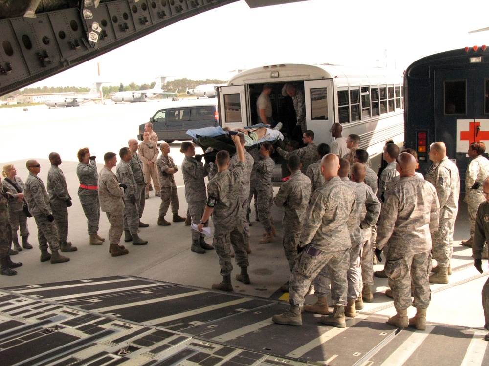 Aeromedical Evacuation Team Transports Patients from Germany to U.S. for Advanced Care