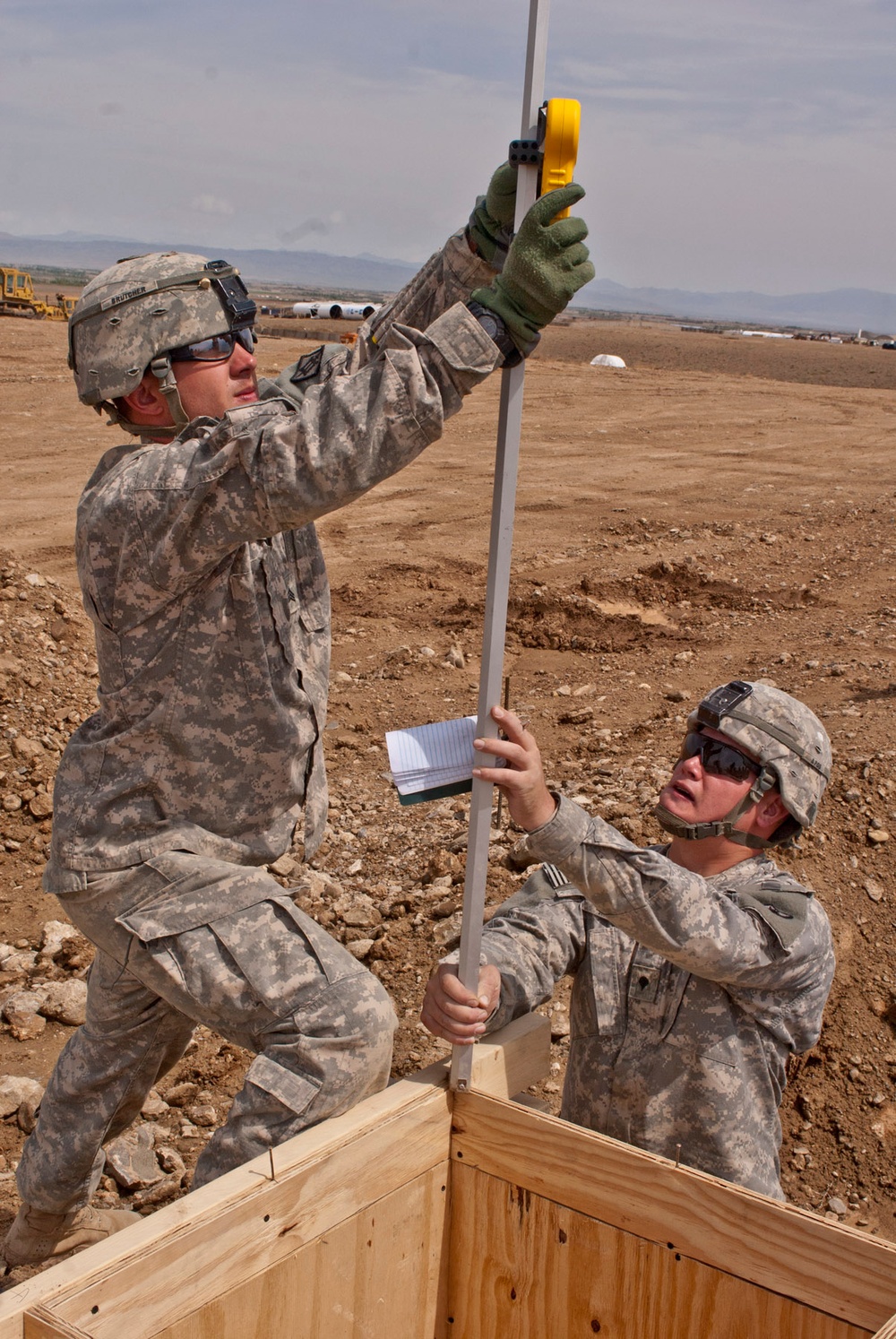 Army Engineers Build Drone Landing Strip in Afghanistan