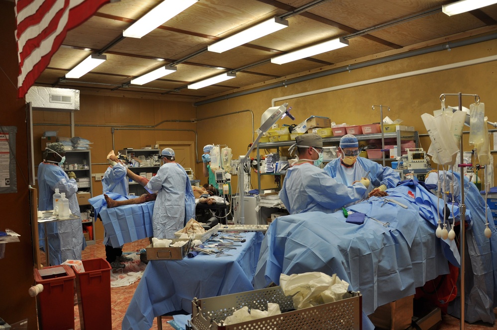 Forward Surgical Team Performs Dual Operations in Afghanistan