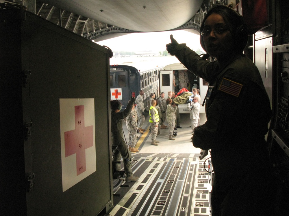 Air Force Medics Evacuate Wounded Warriors from Afghanistan