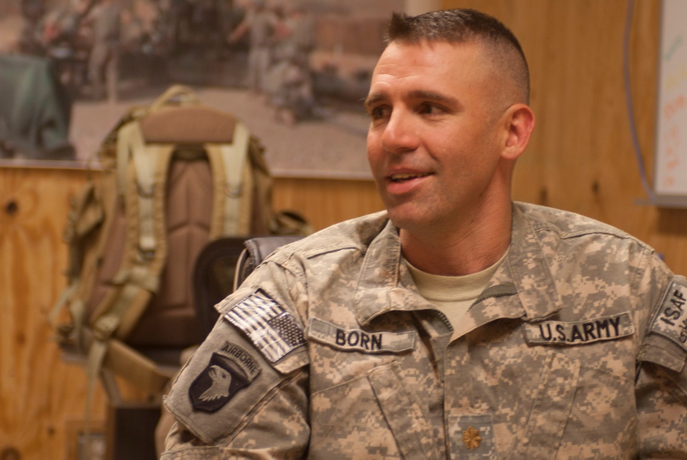 Army Maj. Discusses Brigade Operations in Afghanistan