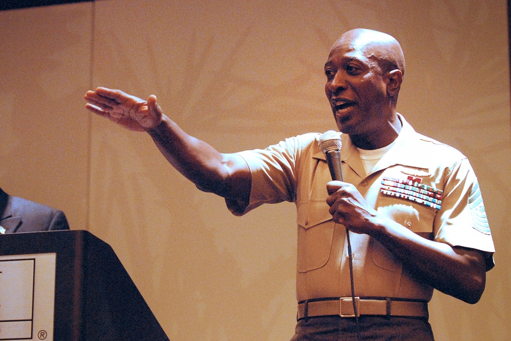Marine Corps Senior Enlisted Advisor Addresses Family Support Professionals