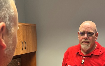Peer supporter provides care for the caretakers of Hurricane Helene relief efforts