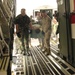 Wounded Warriors Evacuated Aboard C-17 for Advanced Care