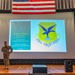 436th AW leadership engage with Airmen during all-call