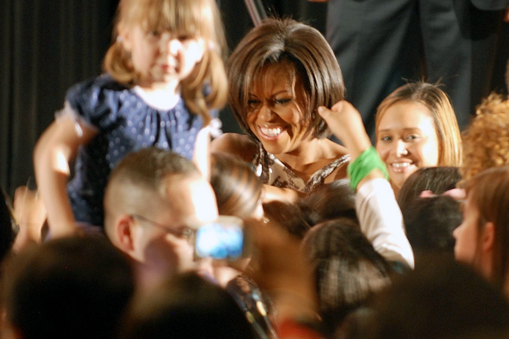 First Lady Michelle Obama Honors Military Families at Ohio Event