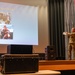436th AW leadership engage with Airmen during all-call