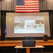 436th AW leadership engage with Airmen during all-call