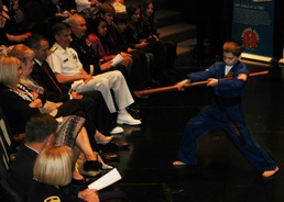 Young Karate Student Honored at Military Kids Awards Ceremony