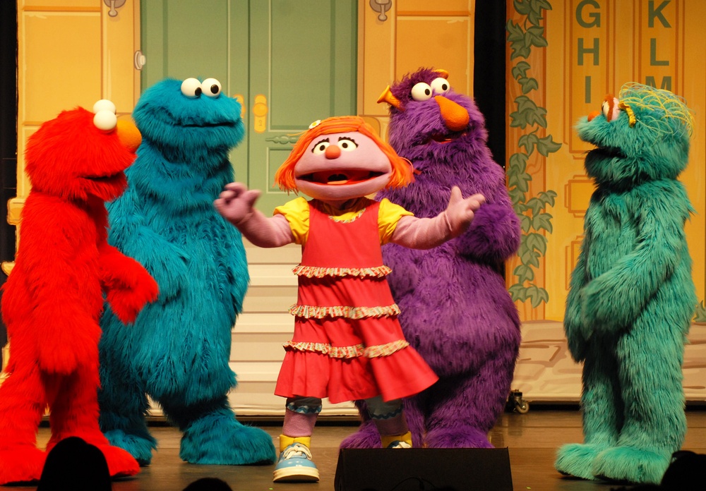 Sesame Street Characters Perform for Military Families in Ohio