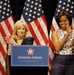 First Lady, Dr. Biden Greet Sesame Street Muppets at Ohio Event