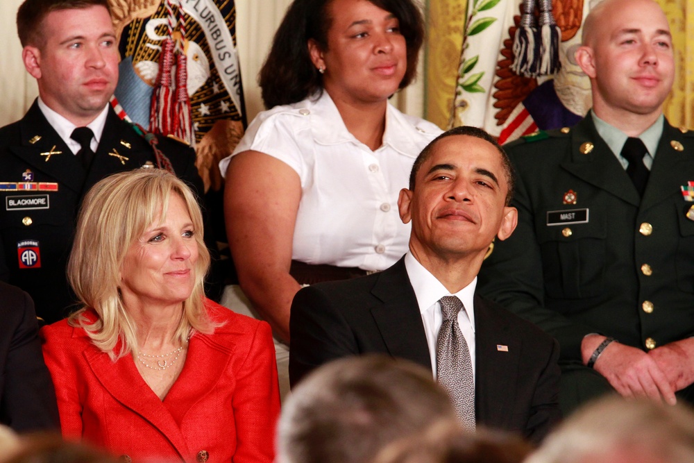 First Lady Michelle Obama Highlights 'Joining Forces' Initiative for Military Families