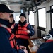 Coast Guard Academy Instructor Leads Training Exercise on Thames River