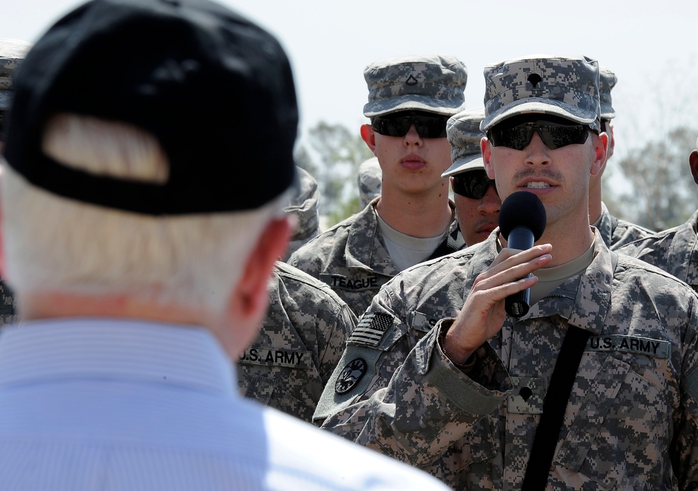 Defense Secretary Gates Engages with Troops in Iraq