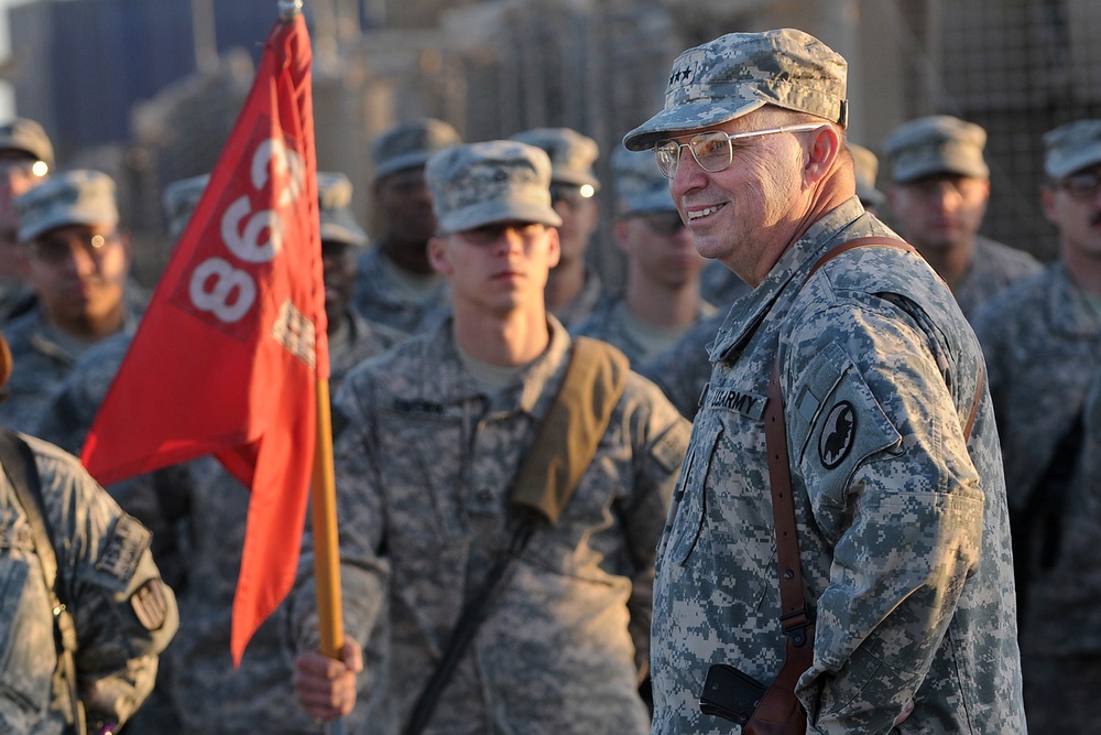 Army Reserve Chief Visits Troops in Afghanistan