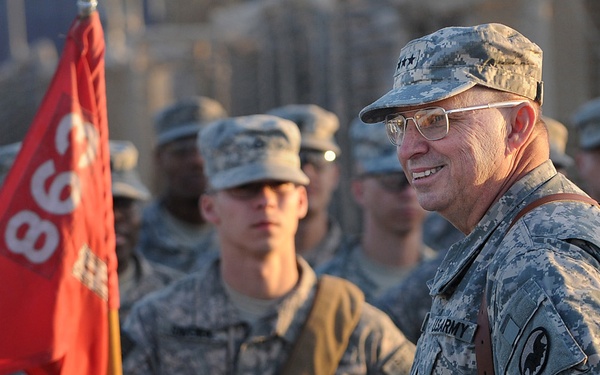 Army Reserve Chief Visits Troops in Afghanistan