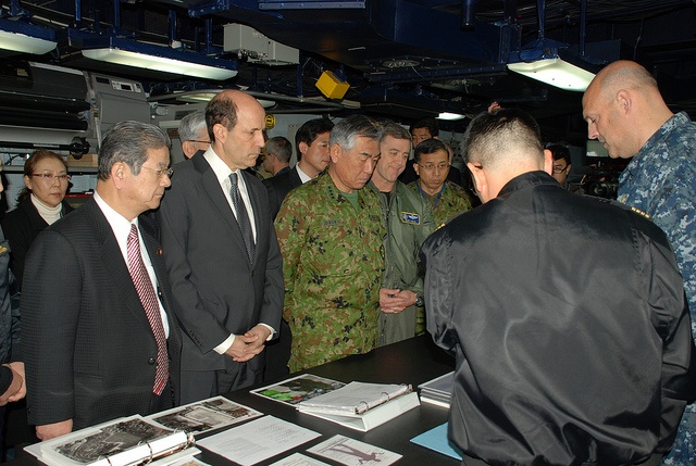 Defense Officials Tour Tsunami Relief Efforts Aboard USS Ronald Reagan