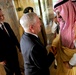 Saudi Prince Welcomes U.S. Defense Secretary to Riyadh