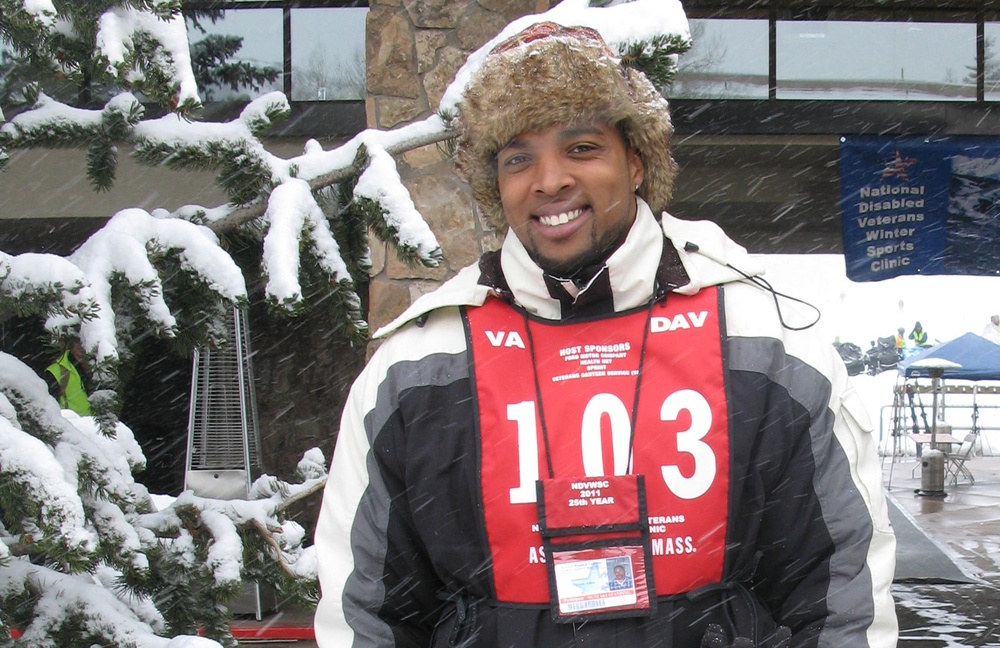 Disabled Veteran Helps VA Tackle Claims Backlog at Winter Sports Clinic