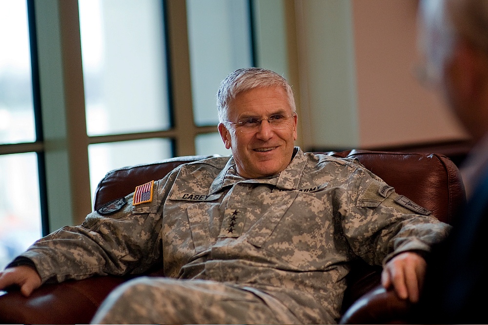 Army Chief of Staff Gen. George W. Casey Jr. Reflects on Challenges During Tenure